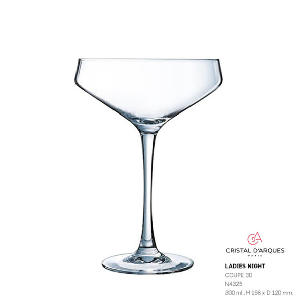 Ladies Night Coupe 30 – Cocktail Glass