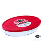 oval food storage with xl lid